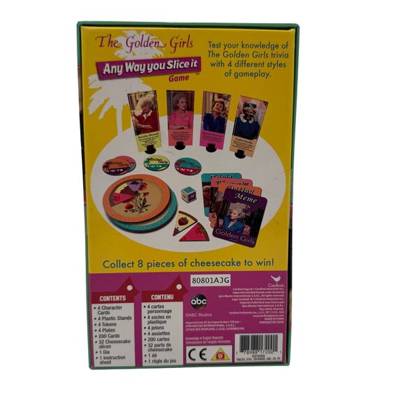 The Golden Girls Any Way You Slice It Game Never opened - Picture 2 of 2